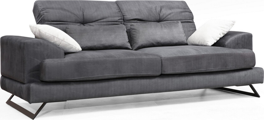 Raedeke 3-Seter Sofa - Svart