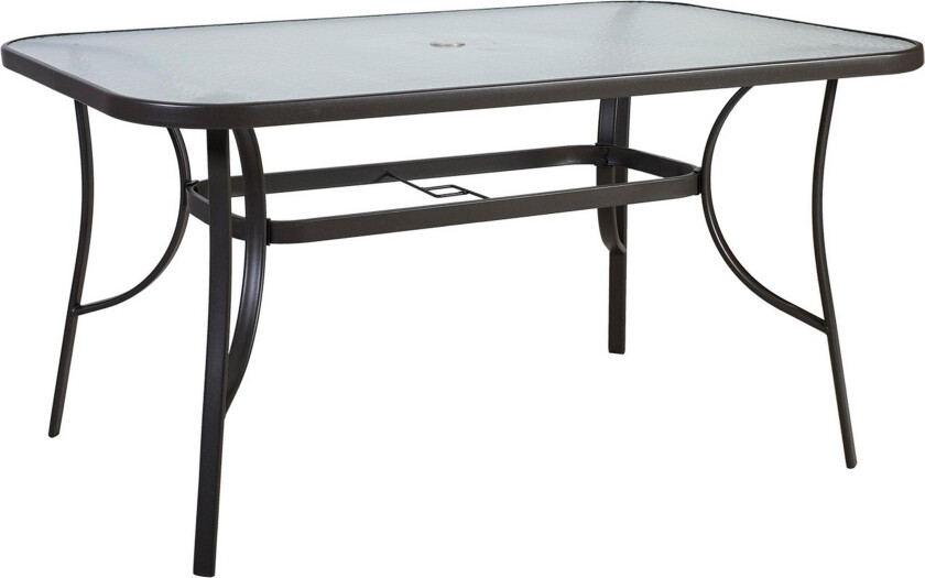 Bord DUBLIN 150x90xH70 Glass/brun -