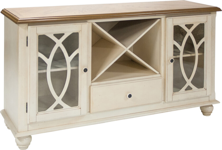 Skjenk LILY 152x46xH84cm eikefiner/MDF -