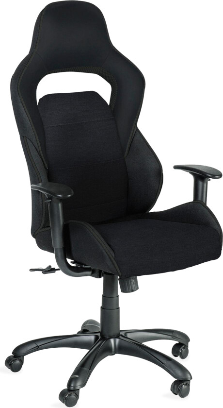 Kontorstol COMFORT 69x68xH120-130cm svart -