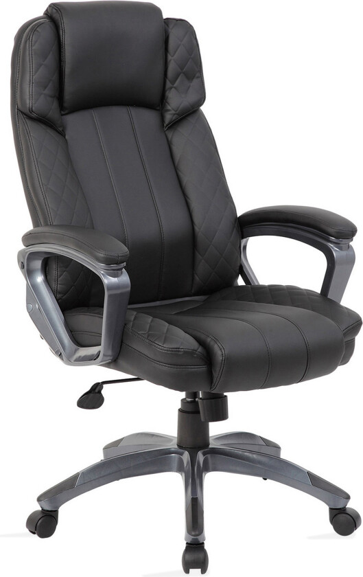 Kontorstol HÅRD 66x755xH116-1235cm svart -