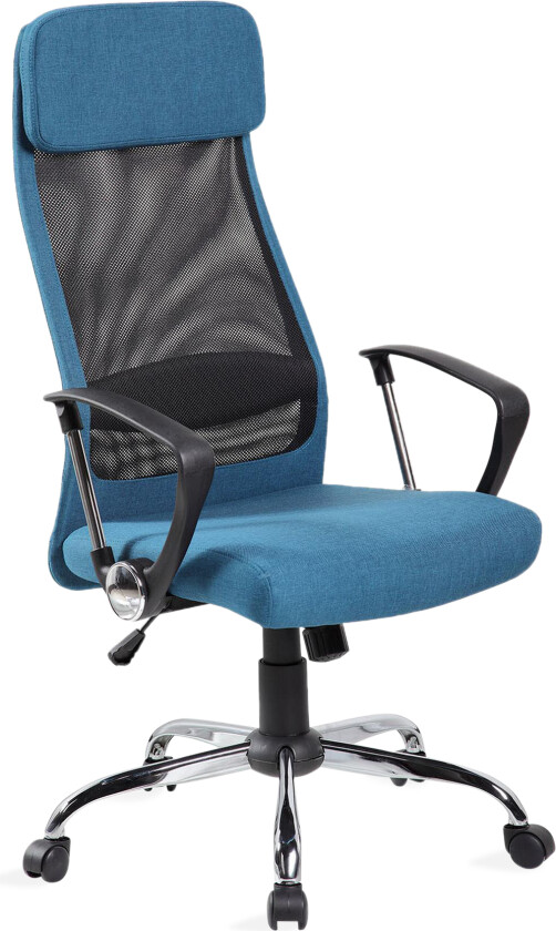 Kontorstol DARLA 62x63xH116-126cm blå -