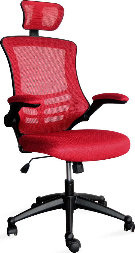 Kontorstol RAGUSA 665xD51xH117-126cm rød -