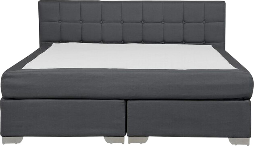 Admiral Dobbeltseng 160 \| 200 cm - Grå