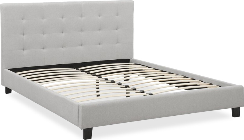 Rogelle Dobbeltseng 180\|200 Cm - Sølv