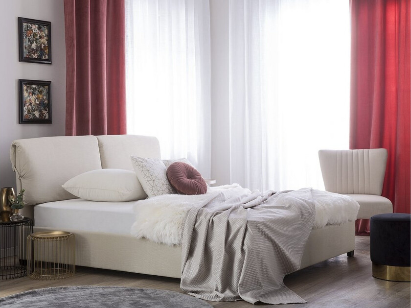 BELFORT Dobbeltseng 160 \| 200 cm - Beige