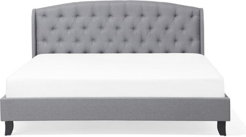 Bordeau Dobbeltseng 180 \| 200 cm - Grå