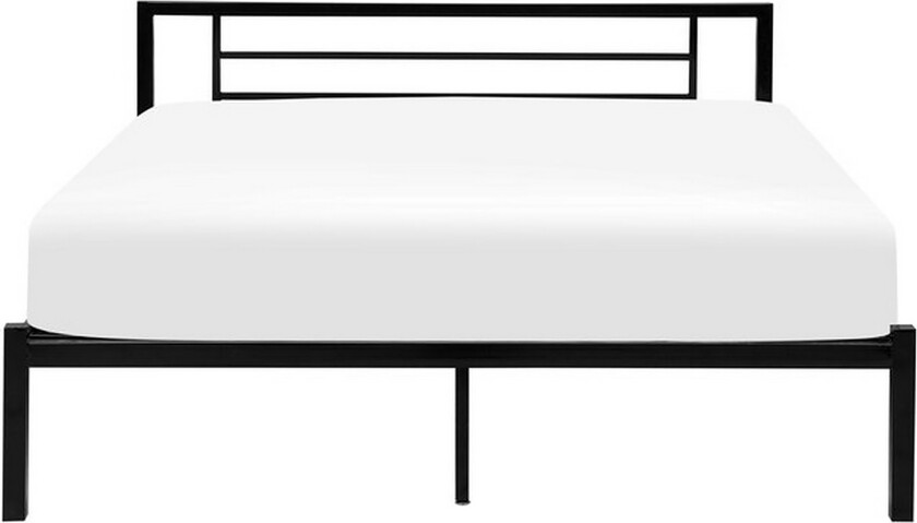 Cusset Dobbeltseng 180 \| 200 cm - Svart