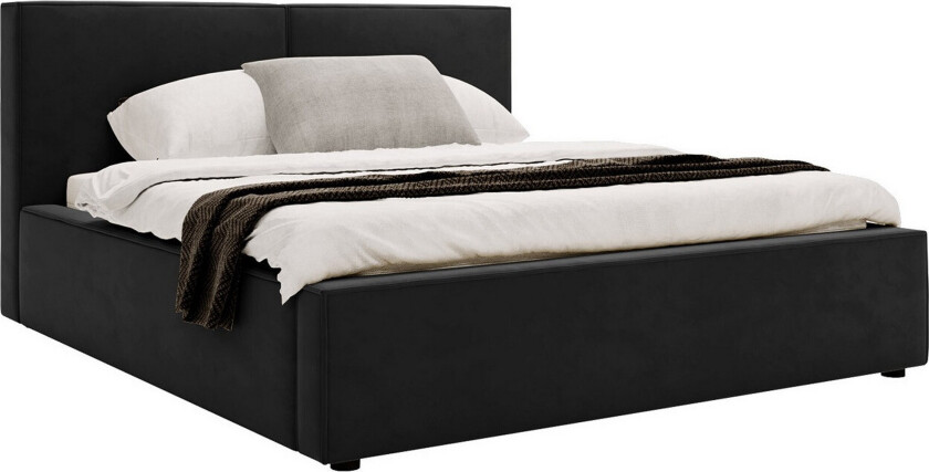 Knocklong Sengeramme 200x200 cm - Svart