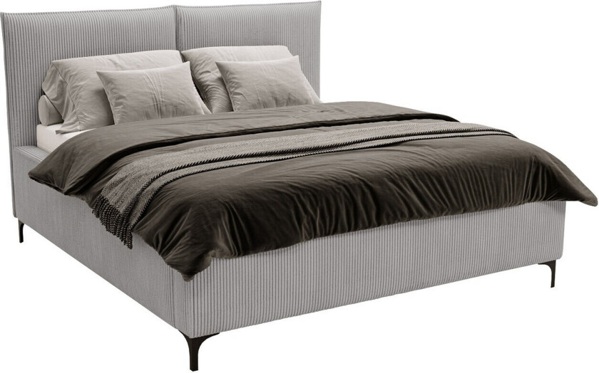 Knocklong Sengeramme 200x200 cm - Lysegrå