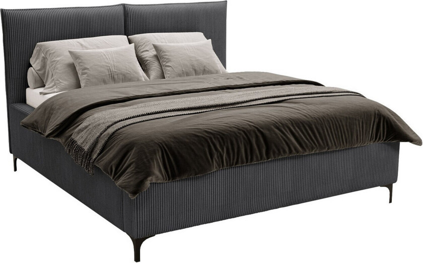 Knocklong Sengeramme 180x200 cm - Mørkegrå