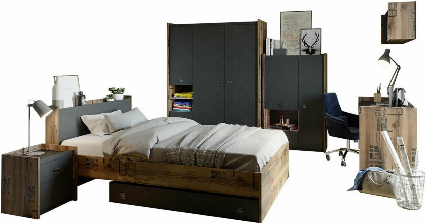 Bilde av Rathmore Møbelsett For Barnerommet - Grå