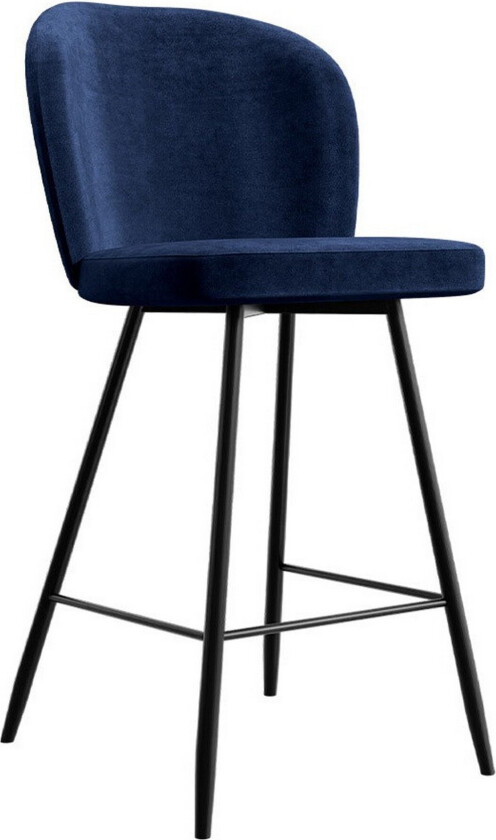 Glenarm Barstol - Blå/Hvit