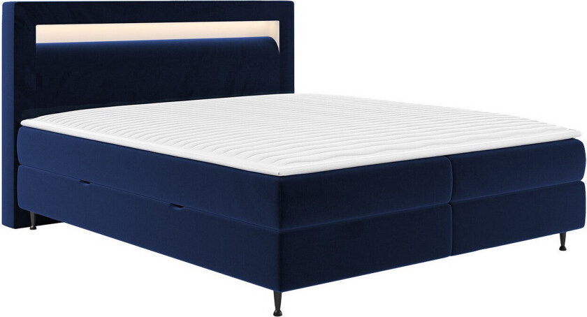 Derry Sengeramme 160x200 cm - Mørkeblå