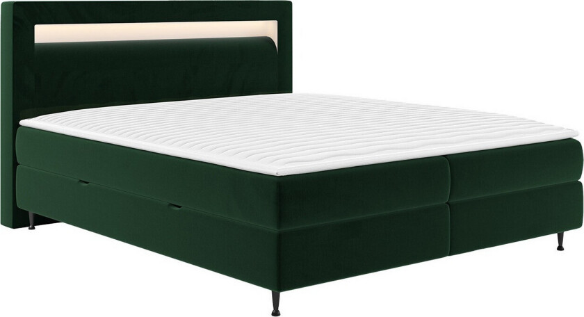 Derry Sengeramme 140x200 cm - Mørkegrønn