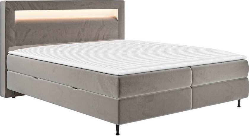 Derry Sengeramme 140x200 cm - Lysegrå