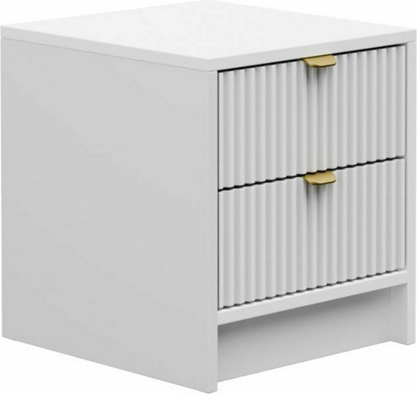 Novaj Sengbord 35 cm - Hvid