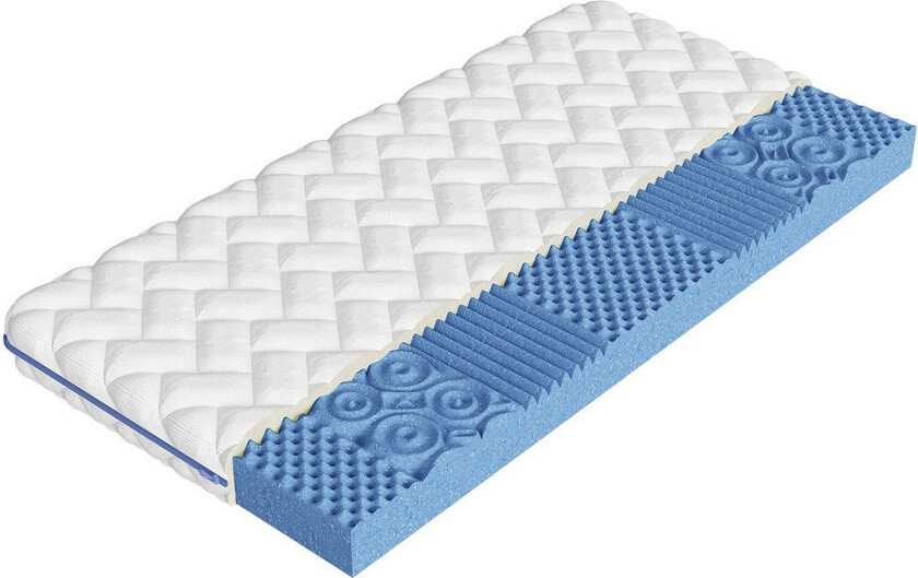 Derry Skummadrass 100x200 cm - Hvit