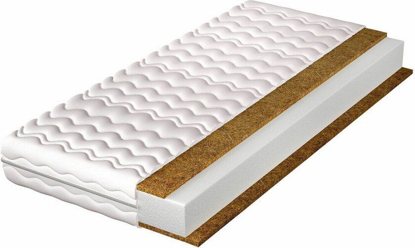 Arigna Skummadrass 100x200 cm - Hvit