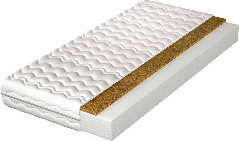 Arigna Skummadrass 100x200 cm - Hvit