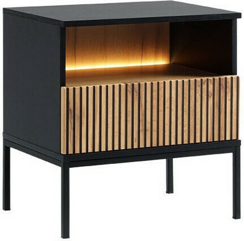 Klinkerville Sengbord 54 cm - Svart