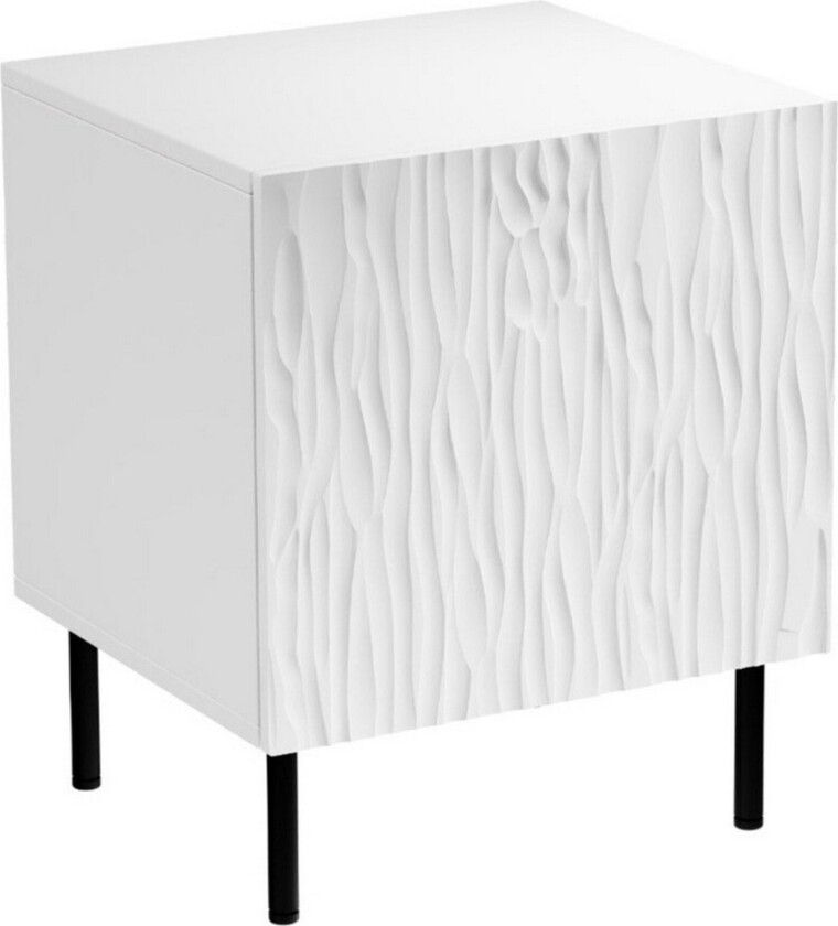 Juniskär Nattbord 44 cm - Hvid