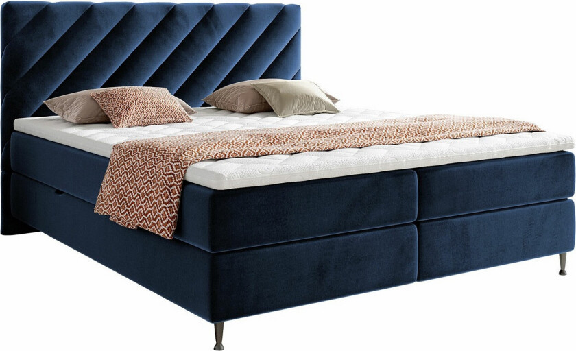 Derry Sengeramme 140x200 cm - Mørkeblå