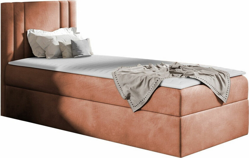 Betvallen Sengeramme 100x200 cm - Lys Oransje