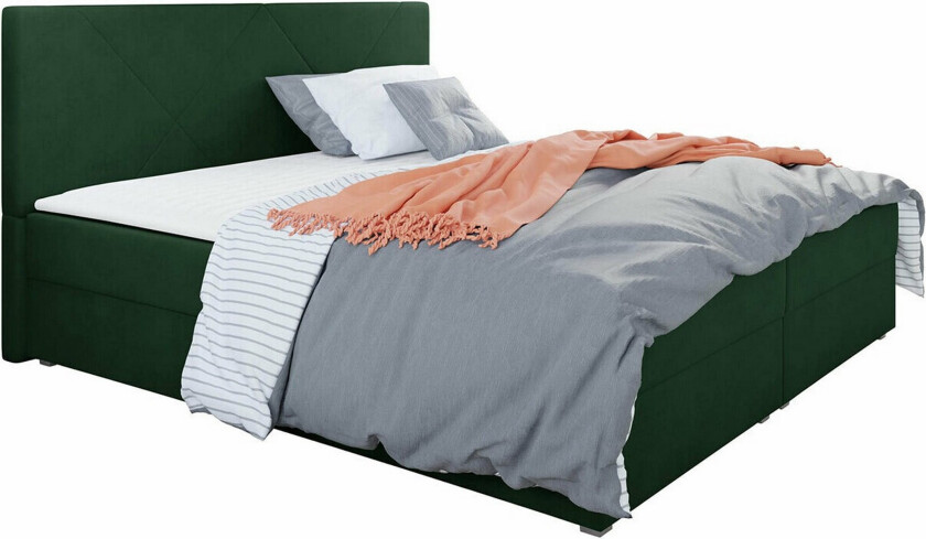 Midfeld Sengeramme 180x200 cm - Mørkegrønn