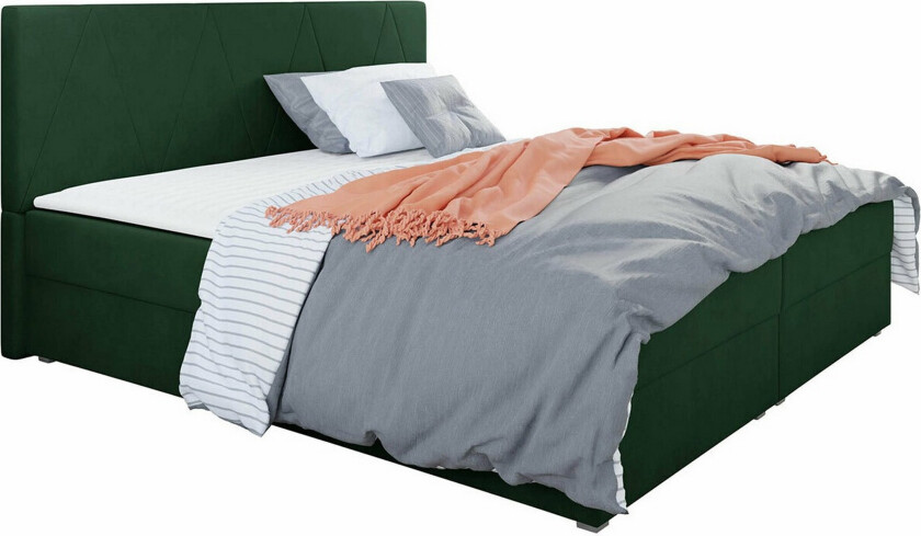 Midfeld Sengeramme 180x200 cm - Mørkegrønn