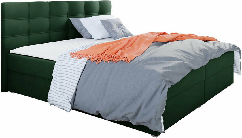 Midfeld Sengeramme 180x200 cm - Mørkegrønn