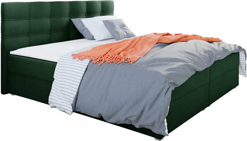 Midfeld Sengeramme 160x200 cm - Grøn