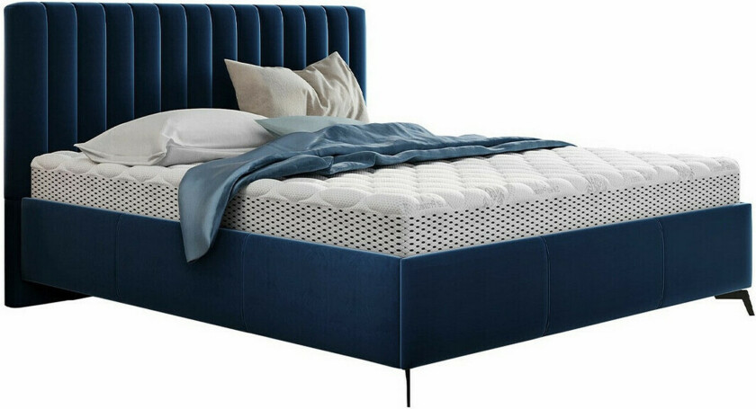 Derry Sengeramme 160x200 cm - Mørkeblå