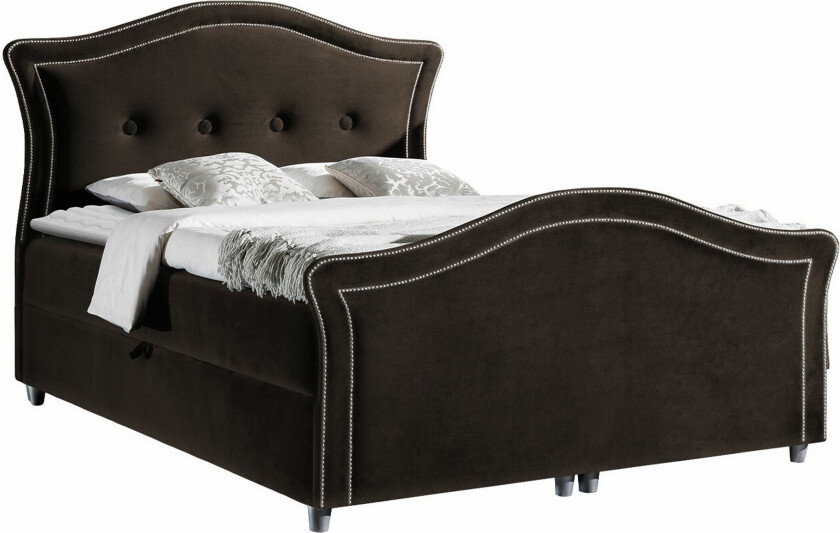 Boisdale Sengeramme 180x200 cm - Mørkebrun