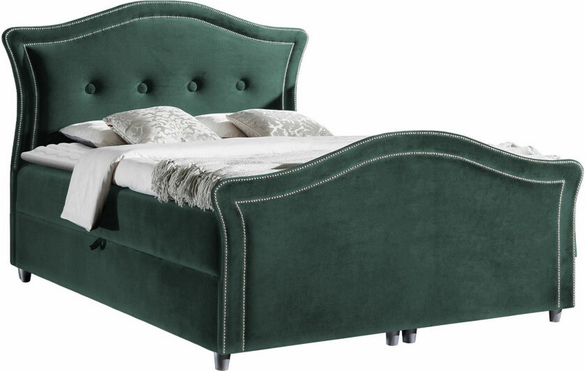 Boisdale Sengeramme 160x200 cm - Grøn