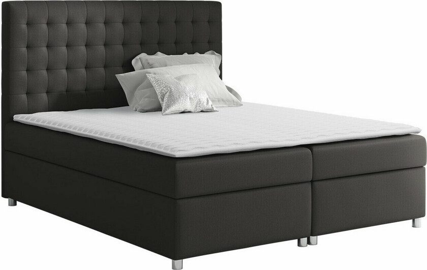 Boisdale Sengeramme 180x200 cm - Mørkegrå