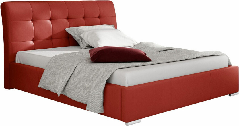 Boisdale Sengeramme 140x200 cm - Rød