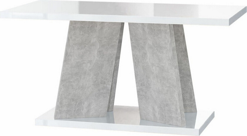 Denogal Sofabord 70 cm - Hvid