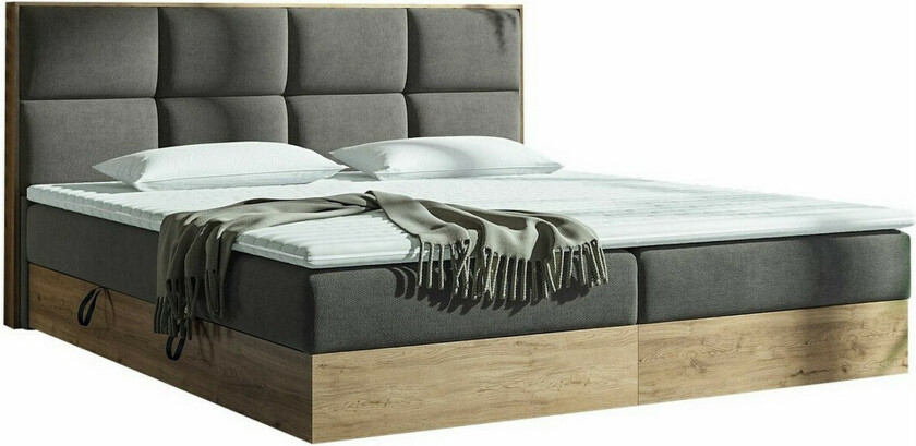 Aviemore Seng 180x200 cm - Brun/Tre