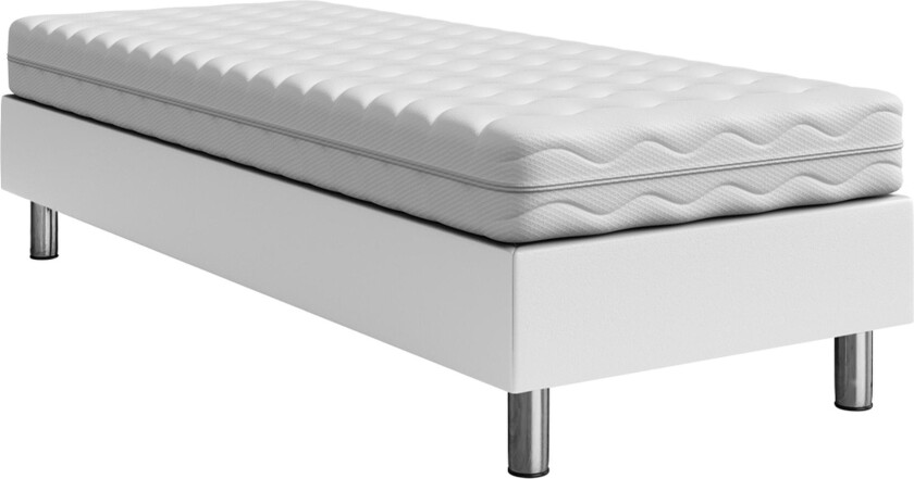 Adeliza kontinentalseng 120x200 cm - Hvit