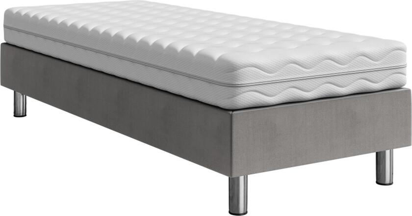 Adeliza kontinentalseng 80x200 cm - Grå