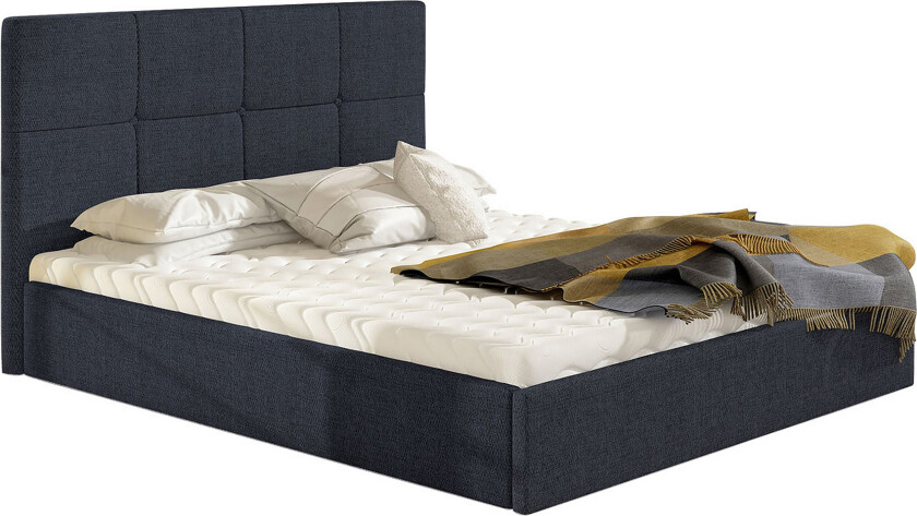 Allatessa Sengeramme 180x200 cm - Grå