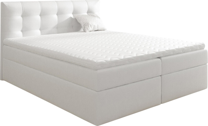 Bilde av Skaftå kontinentalseng 160x200 - Svart / Hvit