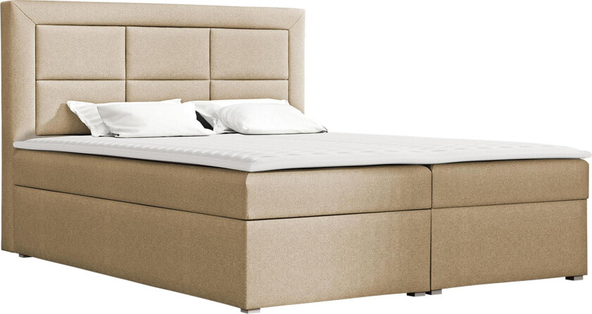 Clasic Box Kontinentalseng 160x215 cm - Beige