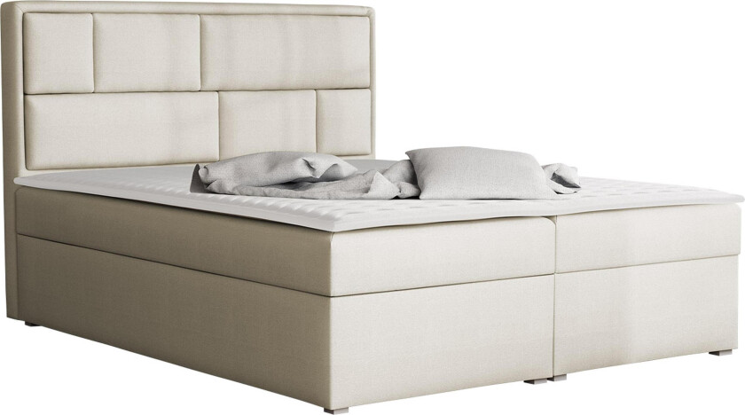 Deco Kontinentalseng 180x215 cm - Beige/Grå