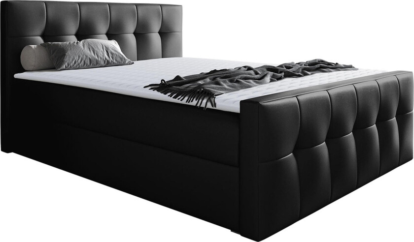 Norrbacksjö Kontinentalseng 180x200 cm - Svart