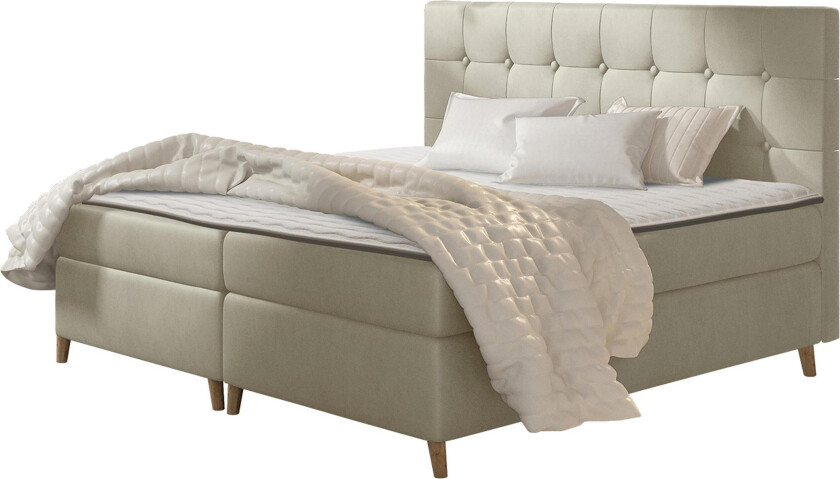 Sandham Kontinentalseng 200x200 cm - Beige