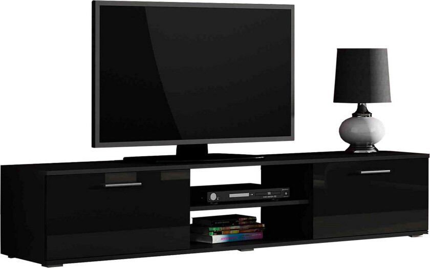 Soho TV-benk 180x43x37 cm - Svart