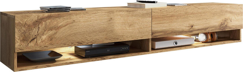 Brya TV-benk 180x32x30 cm - Tre/Natur