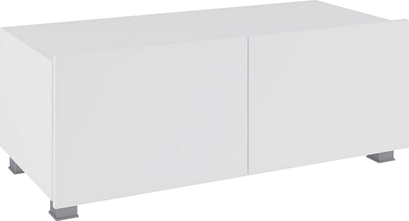 Tessan TV-benk 100 cm Liten - Hvit